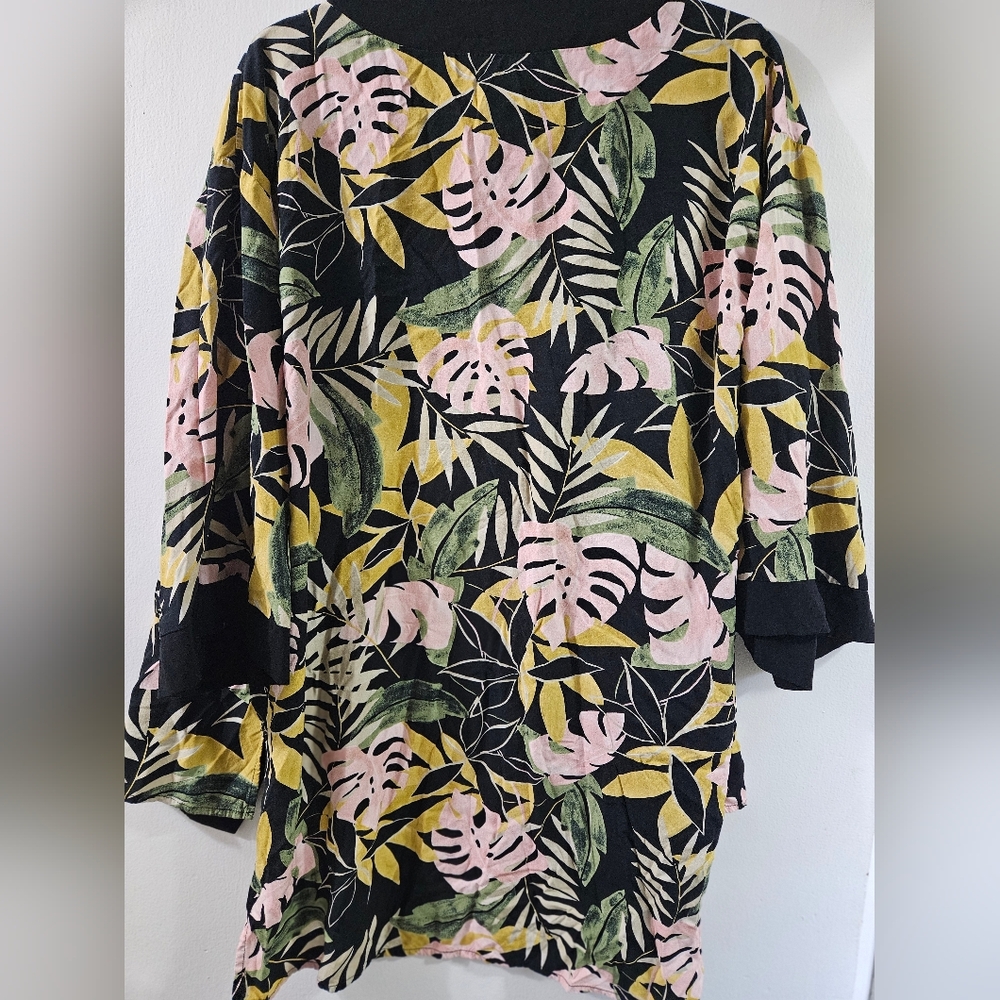 PINK MARTINI Cayman Tropical Kimono - Picture 2 of 4